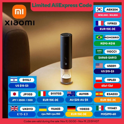 XIAOMI MIJIA Multifunctional Portable Flashlight?Lightweight And Portable?30h Ultra-long Battery Life?1000 Lumens Strong Light