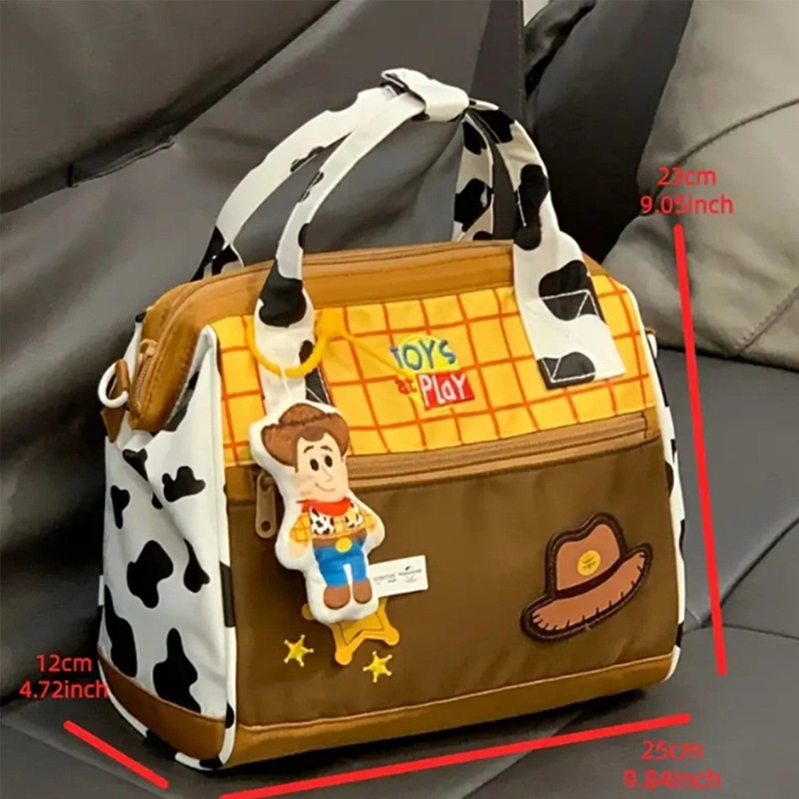 Disney Toy Story Handbag Buzz Lightyear Hoodie Cute Shoulder Bag Crossbody Large Capacity Tote Bag