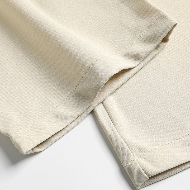 29-42 Men's Summer Pants Thin Straight Stretch Casual Pants with No Trace No Ironing Fabric Silky and Cool Feeling