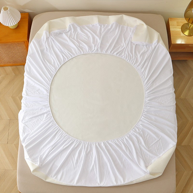 Home Luxury 3 Pieces Sets Bamboo Fiber Waterproof Twin Full Queen King Bed Sheets Bedding Mattress Topper Protector Set