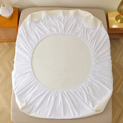 Home Luxury 3 Pieces Sets Bamboo Fiber Waterproof Twin Full Queen King Bed Sheets Bedding Mattress Topper Protector Set