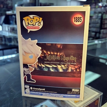 FUNKO POP Satoru Gojo (Técnica Amaldiçoada Reversão: Azul) 1885 Jujutsu Kaisen Figura Colecionável Edição Limitada Decoração Brinquedo Presente