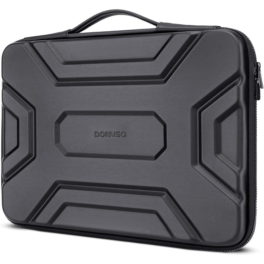 13 14 15.6 17 inch Laptop Sleeve Shoulder Bag Shockproof Computer Bag Waterproof EVA Protective Carrying Case Black