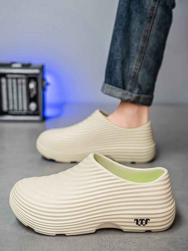 Chef Shoes for Men, New Spring and Autumn Models, Fully Waterproof and Oil-Resistant, Chef-Specific Work Shoes, Rain Boots, Labo