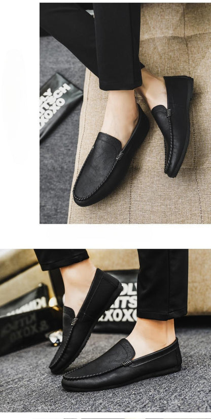 Sapato Social Casual Masculino de Couro Preto Marrom Barato Liquidação Novos Sapatos Masculinos Oficiais Legítimos Cavalheiro 39