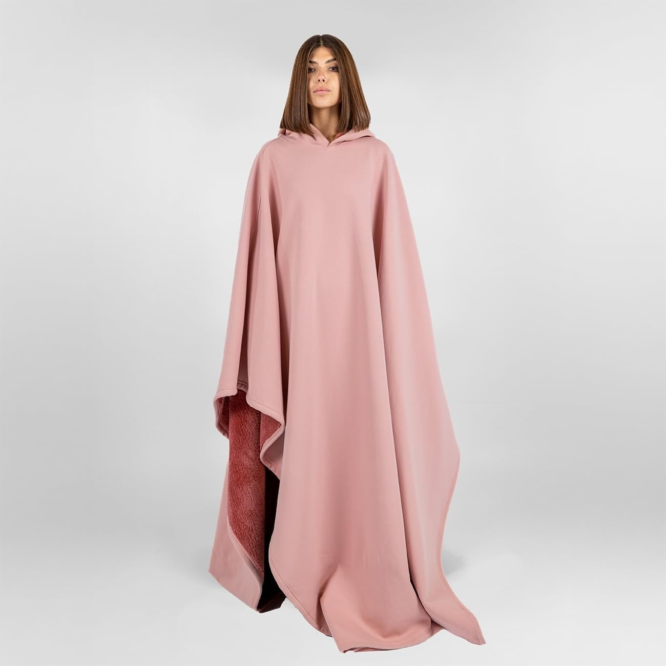 Eden Hoodie Unisex Oversized Hoodie Cloak light weight Super Warm Ultra-Soft Faux Fur Liner Winter Cloth Gift for Christmas