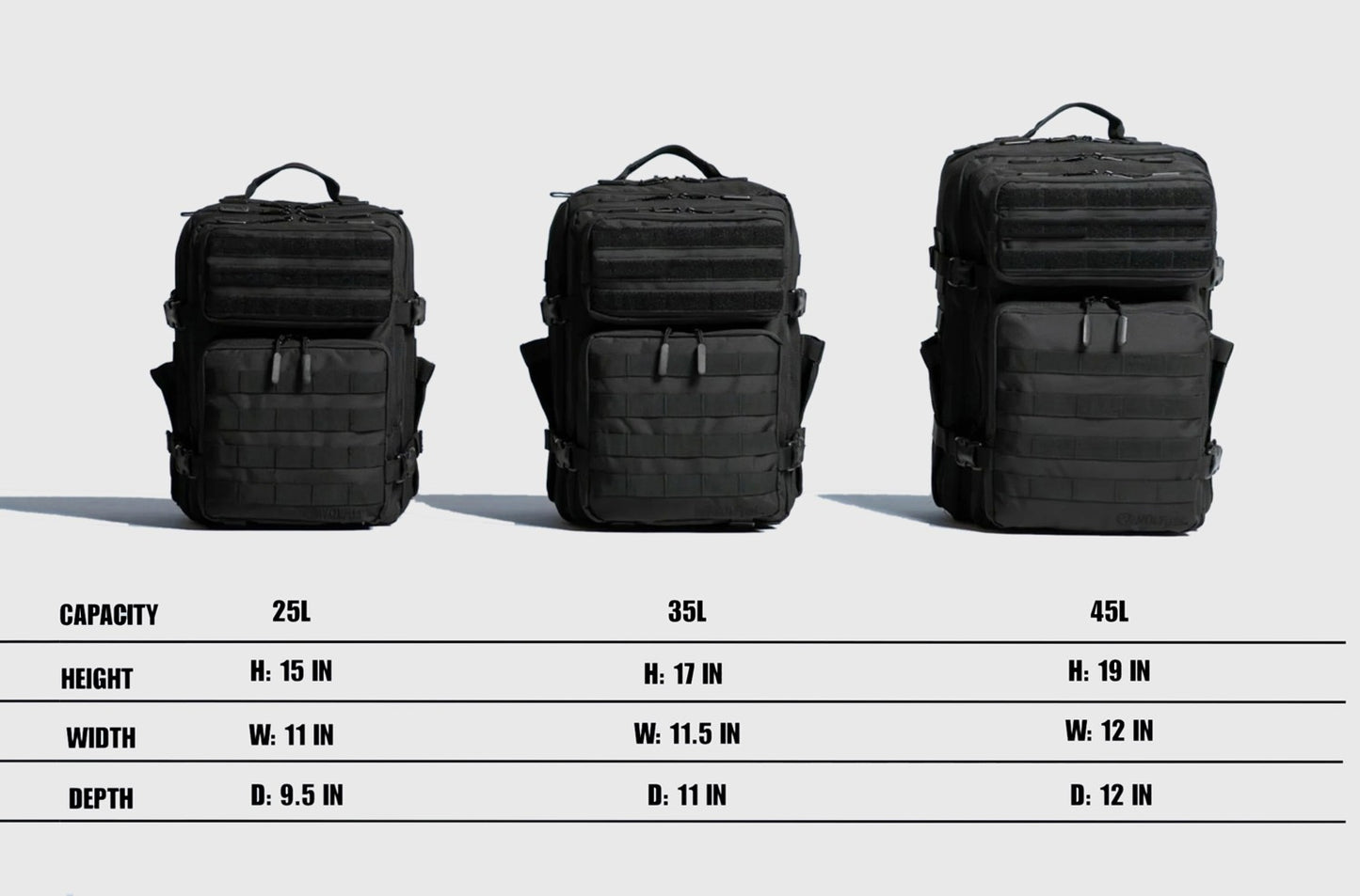Mochila Tática 45L Masculina Impermeável Esportiva para Viagem, Academia, Caminhada, Mochila de Emergência, Militar, Acampamento, Caça, Sobrevivência