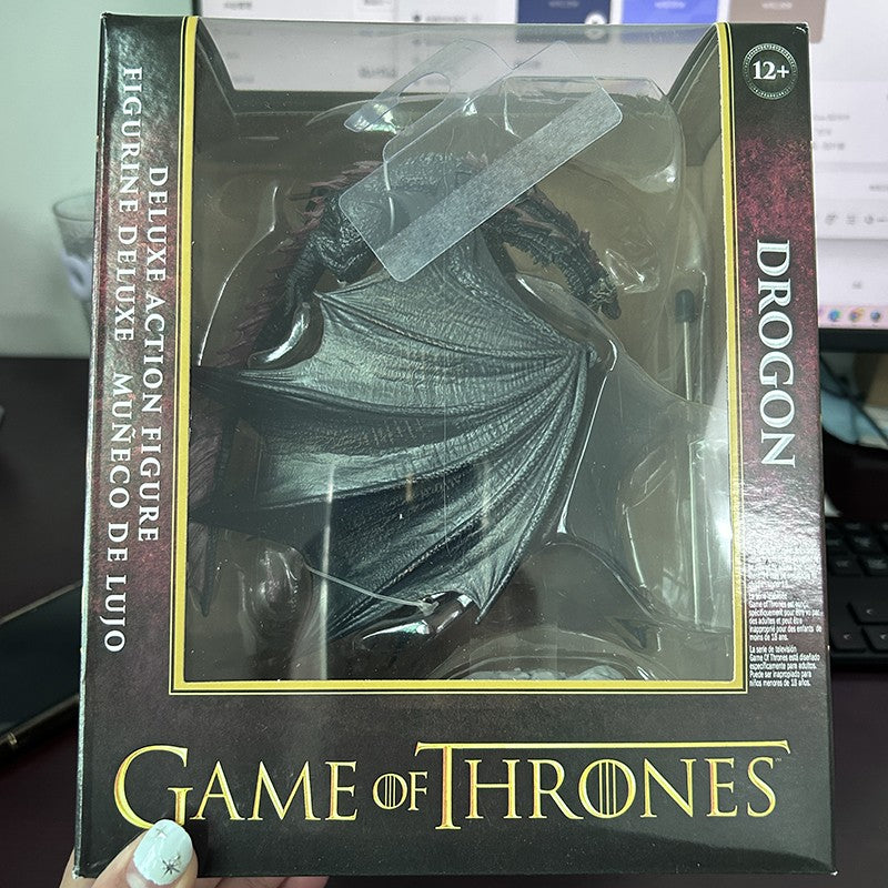 Jon Snow Night King Daenerys Targaryen Frost Wyrm Viserion Black Ice Dragon Rhaegal Action Figure Model Toys Desktop Decoration