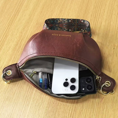 Fashionable New Women's Bag, Simple and Stylish Women's Casual Chest Bag, Waist Bag, Single Shoulder Crossbody Bag