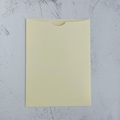 Customized Invitation Envelope, Personalized Wedding Card Holder, Blank Pocket Envelop 50 Sets