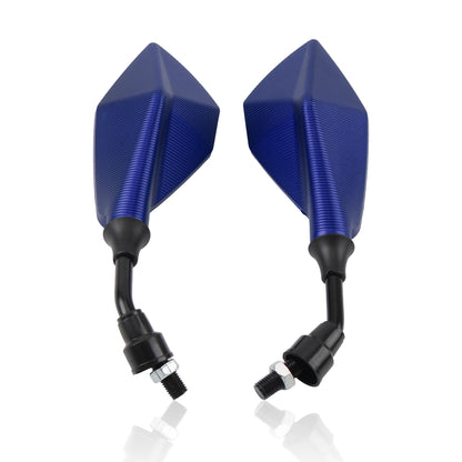 2 Peças 10MM Universal Retrovisor de Moto Grande Angular Ajustável Para Scooter Bicicleta Elétrica Ciclomotor Quadriciclo Acessórios Modificados