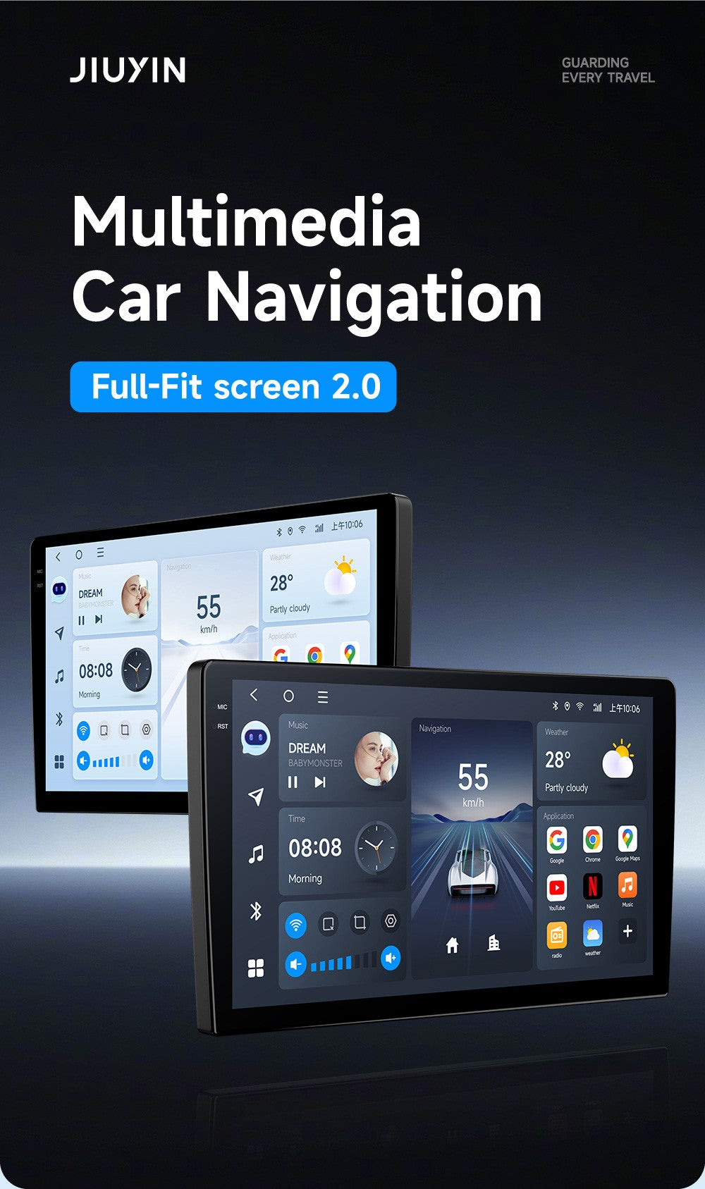 JIUYIN Rádio automotivo 2 Din para Mazda 3 2009 2010 2011 2012 2013 Android 13 Multimedia Player 4G GPS Navegação Carplay DVD Unidade Central