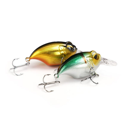 38mm 8g Topwater Mini Crankbait Fishing Lure Floating Wobbler Artificial Hard Bait for Pike Walleye Bass Plastic Swimbait Tackle