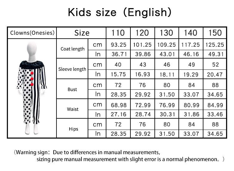 Terrifier Clown Cosplay Costume Horror Carnival Party Dress Hat Mask Killer Clowns Jumpsuit Halloween Cosplay Costumes for Kids