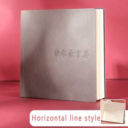 Square Notebook And Journal Mini Notepad Diary Agenda Planner Lined/Grid/Blank Writing Paper For Back To School Office Supplies