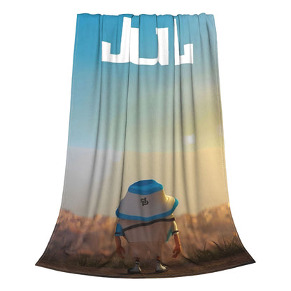 JuL C'est Pas Des Lols Cobertores de Lã Rapper Francês Mantas Leves para Cama Viagem Quilt de Quarto