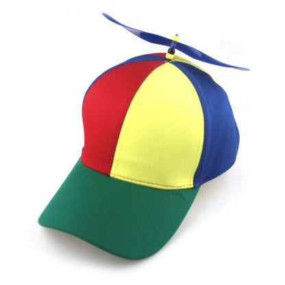 Rainbow Bamboo Dragonfly Baseball Cap Funny Helicopter Propeller Adventure Hat Firefly Cap Snapback Hat For Adult Kids Boy Girl