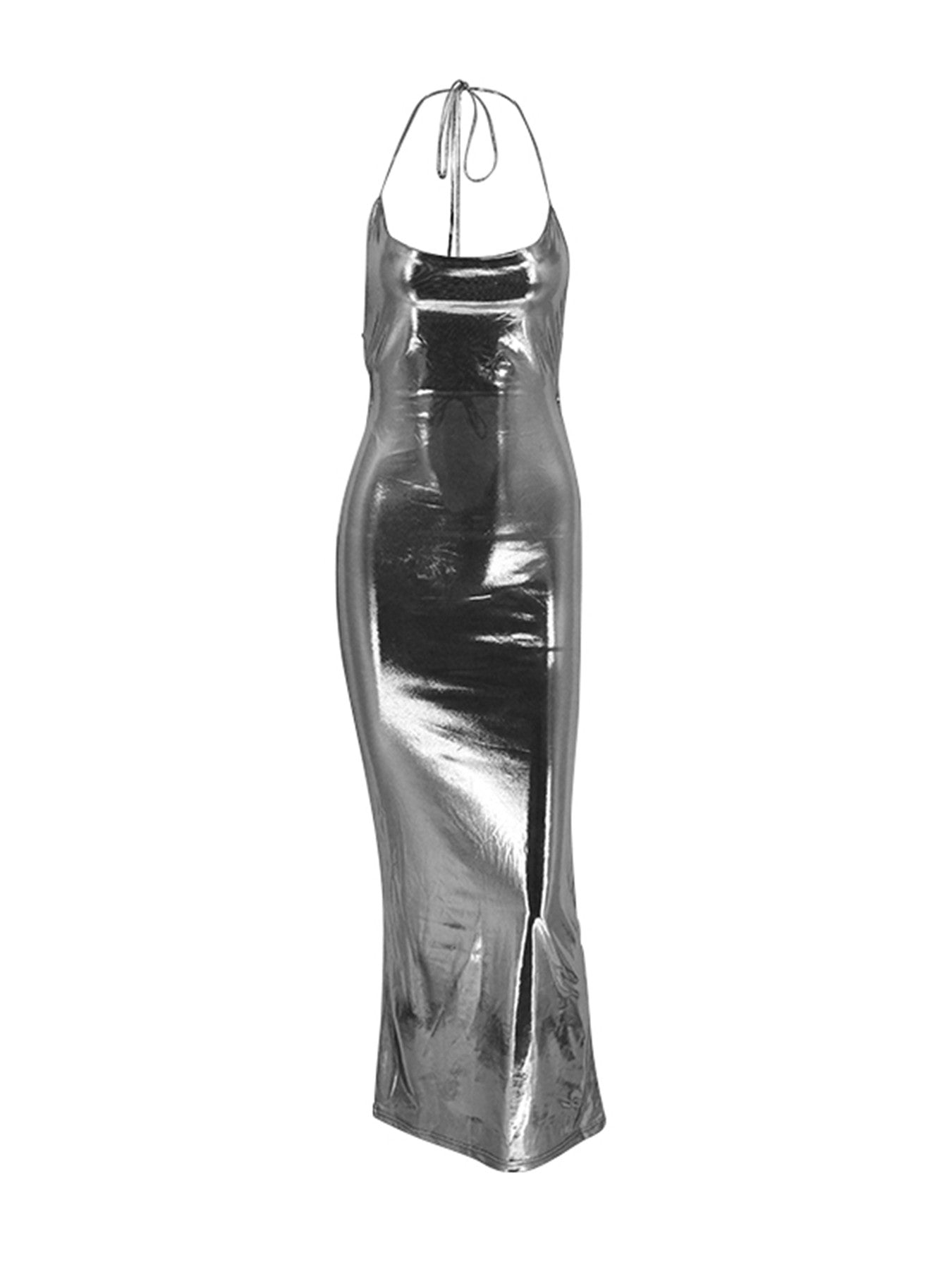 New Women Summer Dresses Strap Clubwear Sexy Backless Halter Bandage Long Dress