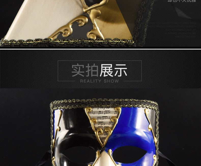 Venezia mask masquerade party adult full face Halloween mask creative new party European and American manufacturers