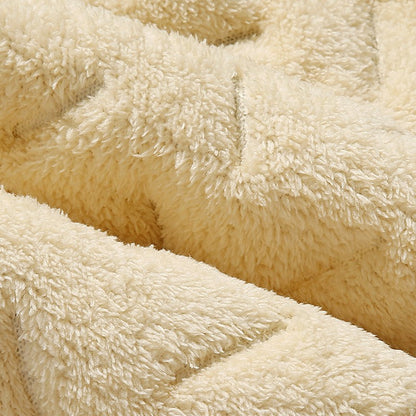 2025 Men's Winter Sweatpants Plush Thick Fleece Lambswool Thermal Casual Waterproof Windproof Warm  Trousers