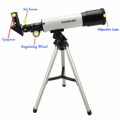 Visionking Professional 50360 Refraction Astronomical Telescope 90x To See The Moon Stars Birdwatching Monocular Beginner Kids