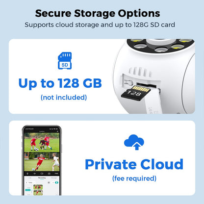 8MP 4K Wifi PTZ Camera Dual Lens Dual Screens Surveillance Camera Outdoor 2MP 4MP HD Night Vision Home Security Camera ICSEE APP