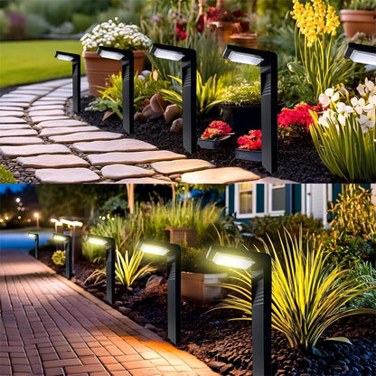 Solar Powered Waterproof LED Light for Yard Walkway Solar Garden Light Garden Decoration Solar Led Light Outdoor Solar Light