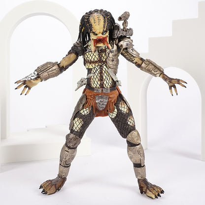 Filme Clássico NECA Ultimate Series Predador 7" Caçador da Selva vs Ovos Alienígenas PVC Boneco Articulado Colecionável