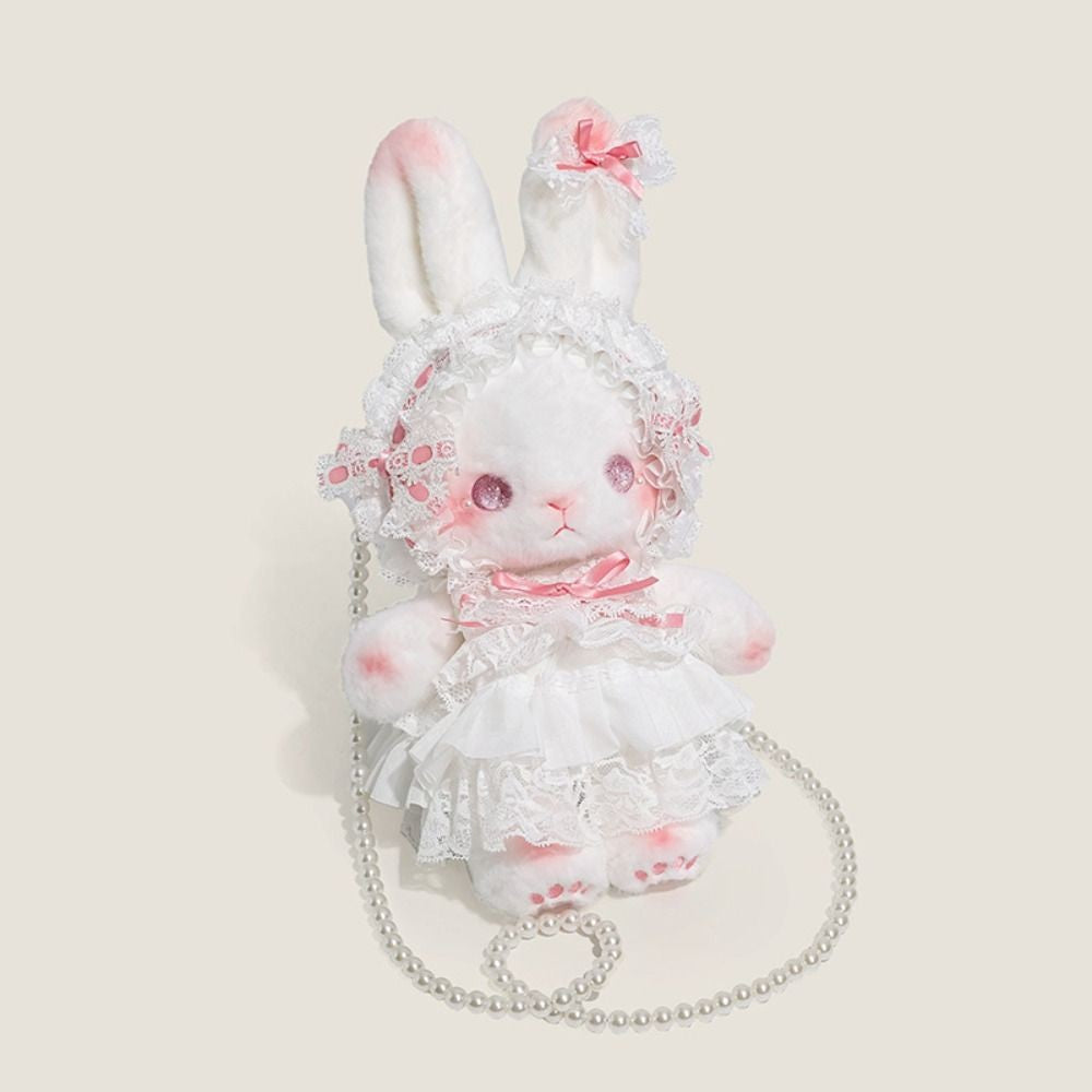 Kawaii Bunny Bag Princess Lolita Shoulder Bag Long-eared Rabbit Sweet Crossbody Bags