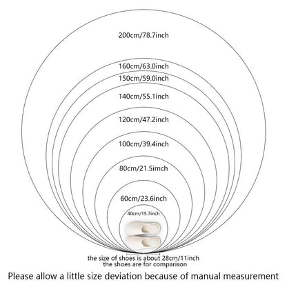 100/120/140/160 Round Rug Fluffy Soft Area Rugs for Kids Girls Room Princess Castle Plush Shag Carpet Cute Circle Bedroom Decor