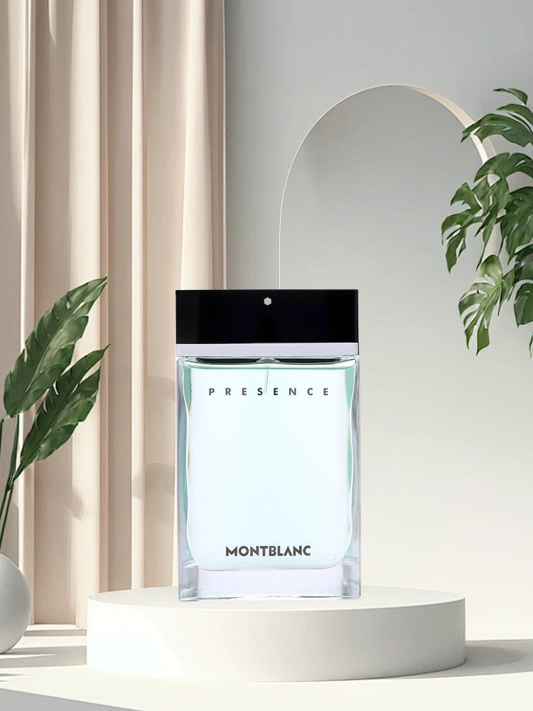 Mont Blanc Presence men Eau De Toilette Spray (New Packaging) 75ml Tester Covered or uncovered, random packaging is rudimentary