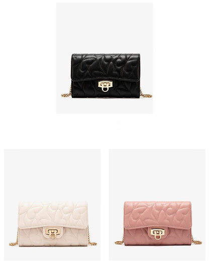 Women's Fashionable Casual Embroidered Butterfly Pattern Shoulder/crossbody Chain Small Square Bag, Mini Clutch