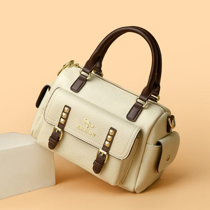 Luxury Designer Soft Pu Leather Shoulder Crossbody Messenger Bags for Women 2026 High Quality Casual Ladies Purses and Handbags