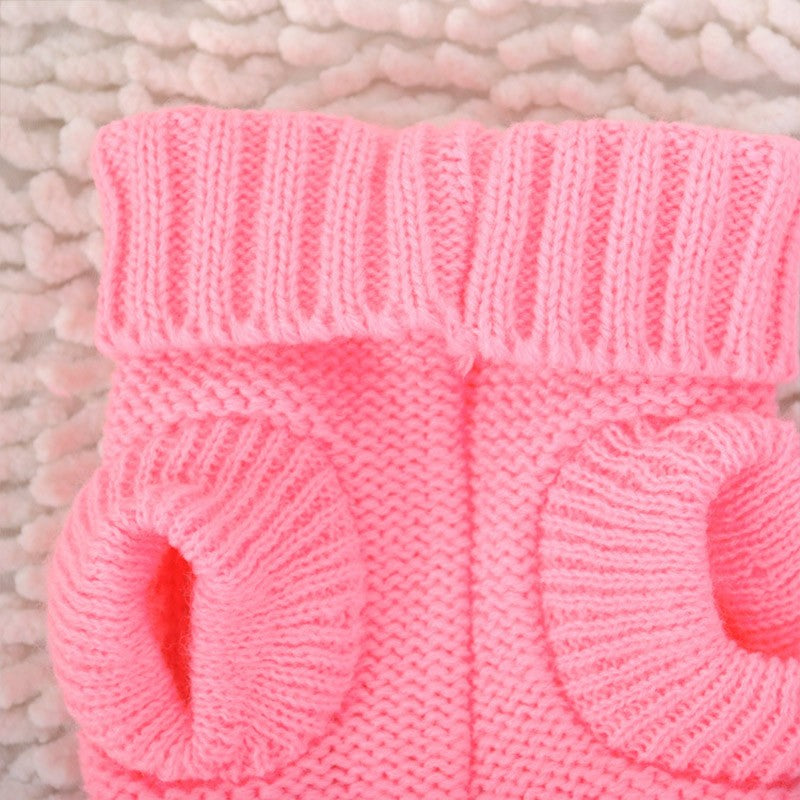 Roupa de Inverno para Cães, Roupa de Tricô para Animais de Estimação Pequenos e Médios, Casaco para Filhotes Chihuahua, Suéter para Cães Yorkshire, Ropa Perro