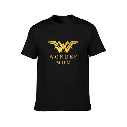 Wonder Mom T-Shirt t shirts for man graphic vintage black cotton t-shirt plain for man package T-Shirt
