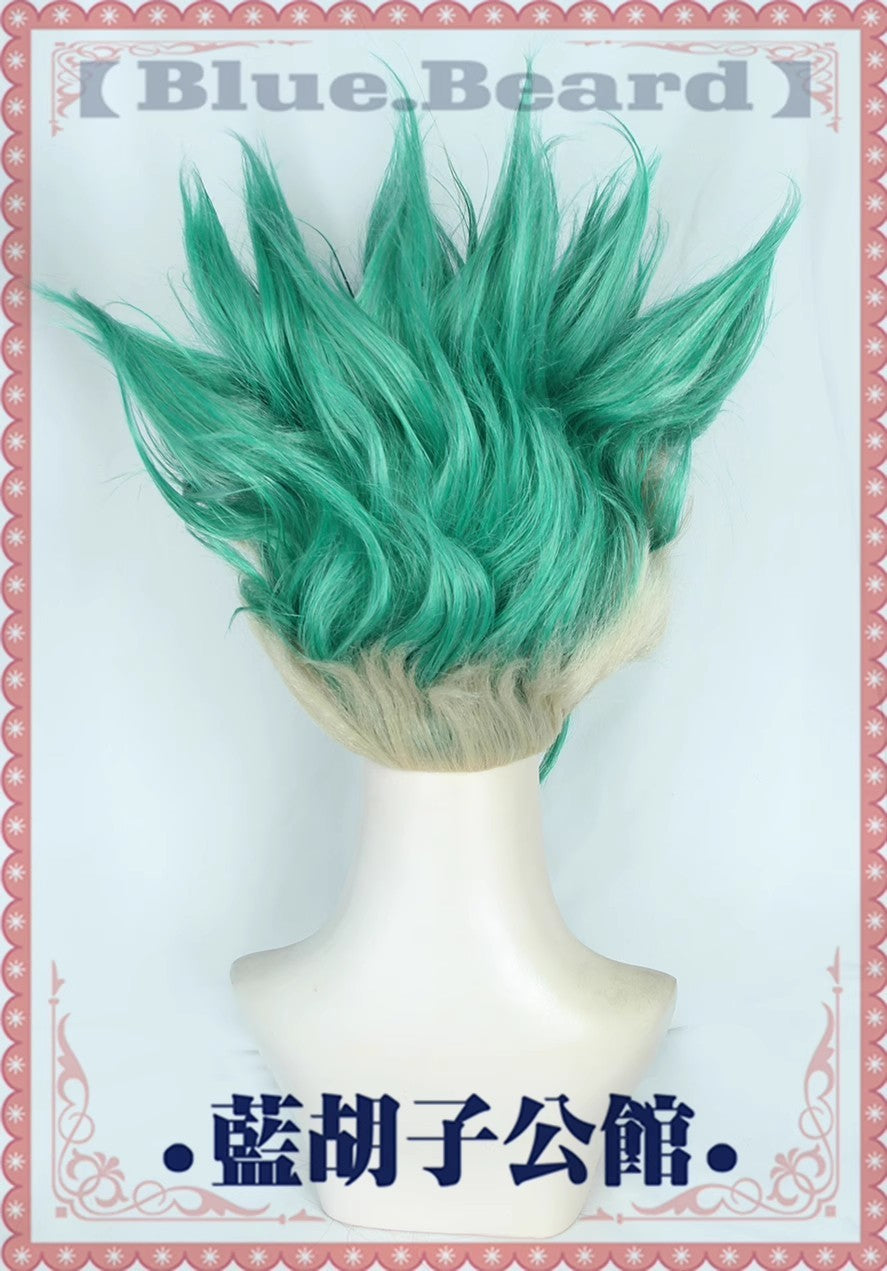 Senku Ishigami Cosplay Costume Wig Halloween Christmas Carnival Party Outfit Role Play Suit Comic Con Clothing