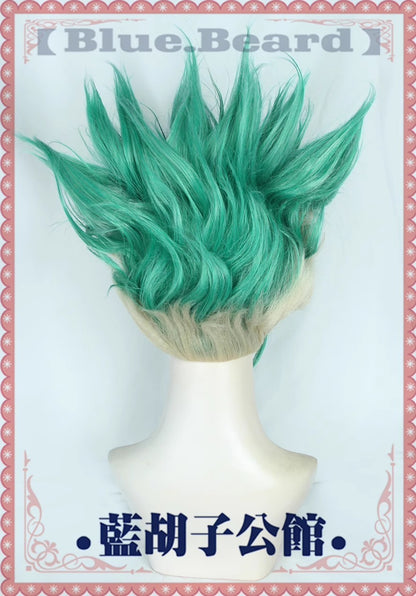 Senku Ishigami Cosplay Costume Wig Halloween Christmas Carnival Party Outfit Role Play Suit Comic Con Clothing