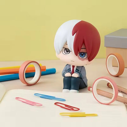 LookUp My Hero Academia Midoriya Izuku Boneco de Anime Boku no Hero Academia Bakugo Katsuki/Todoroki Shoto Bonecos de Ação Brinquedos Presentes