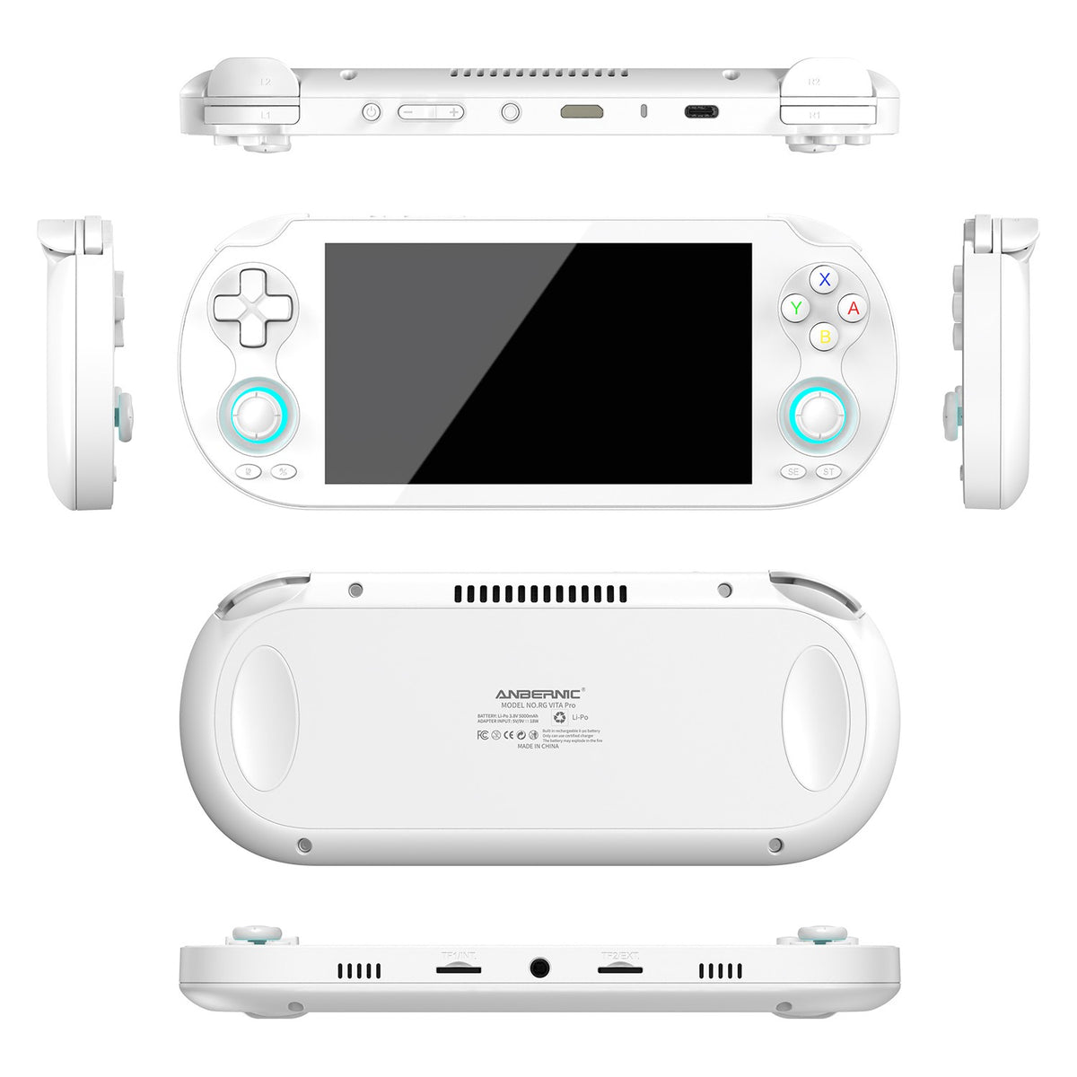 Anbernic RG VITA / RG VITA Pro Handheld Game Console RK3576 64-bit  Android 14 IPS Touchscreen 5000mAh Video Gaming Player