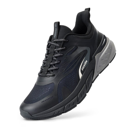 Tênis de Corrida Masculino FitVille Mais Novo 4E de Largura com Suporte de Arco para Pés Chatose Alívio da Dor no Calcanhar Fascite Plantar
