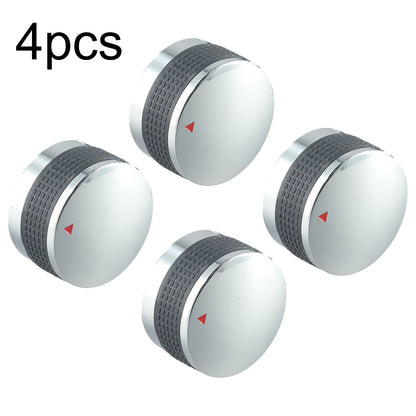 4pcs Grill Control Knob 58mm 50mm Outdoor BBQ Gas Stove Switch Knob Replacement Parts Barbecue Garden Tool Accessories Durable