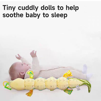 Baby Rattle Musical Caterpillar Worm Infant Soft Plush Toys Children Sensory Animals Caterpillar Toys Newborn Tummy Time Toys