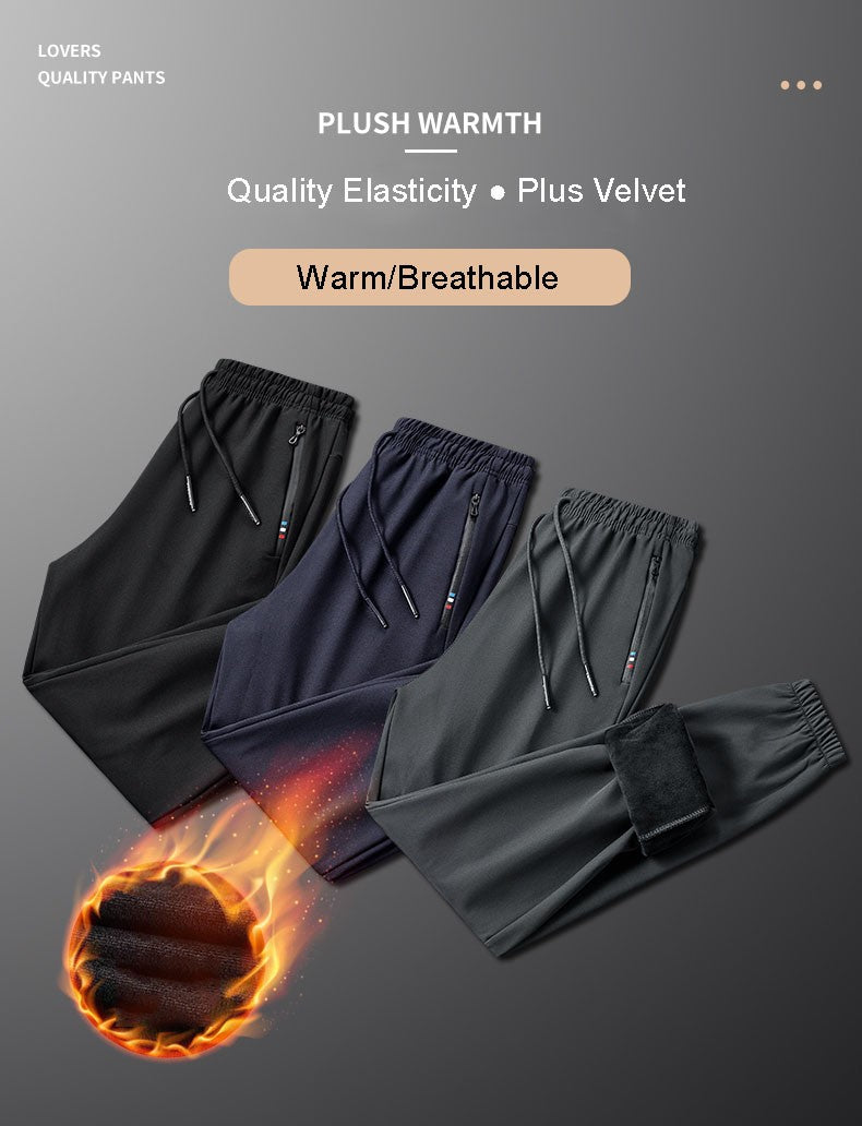 CHRLCK Warm Waterproof Pants Men Women Outdoor Winter Softshell Fleece Trousers Trekking Camping Climbing Skiing Hiking Pants