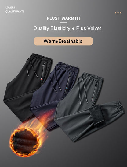 CHRLCK Warm Waterproof Pants Men Women Outdoor Winter Softshell Fleece Trousers Trekking Camping Climbing Skiing Hiking Pants