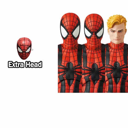 Em estoque, linha completa de brinquedos CT Toys, Homem-Aranha Mafex 143 Ben Reilly Comic Ver The Amazing Spider-Man 001, brinquedo de anime e boneco de ação, presente.