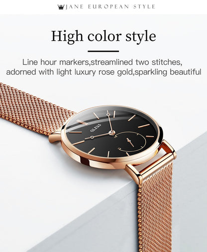 OLEVS Milanese Steel Band Quartz Women's Watch 5190