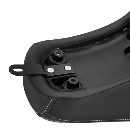 Banco Duplo de Moto para Piloto e Garupa Almofada Dianteira Traseira para Harley Softail Sport Glide FLSB Low Rider FXLR FXLRS 2018 em Diante