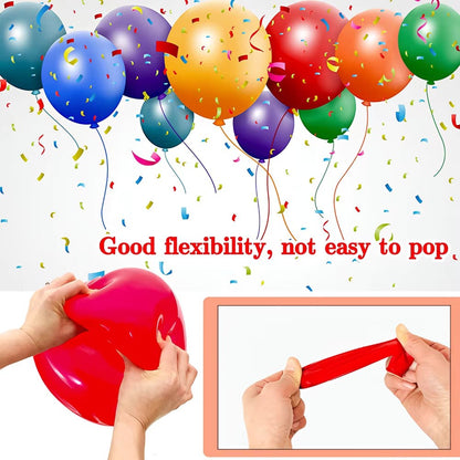 41pcs Pearl White Red Latex Balloon Set 12 Inch Red Confetti Balloons Birthday Wedding Bride Wedding Christmas Decorations