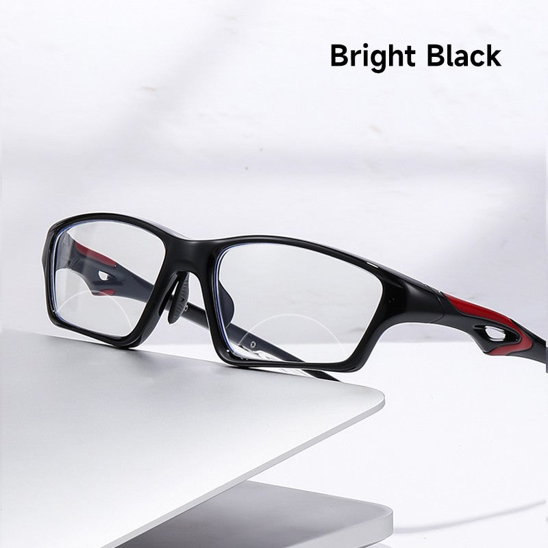 Sports Bifocal Reading Glasses Man Photochromic Anti-blue Light +1.0 To +4.0 TR90 Frame Eyeglasses High Quality Eyewear Readers