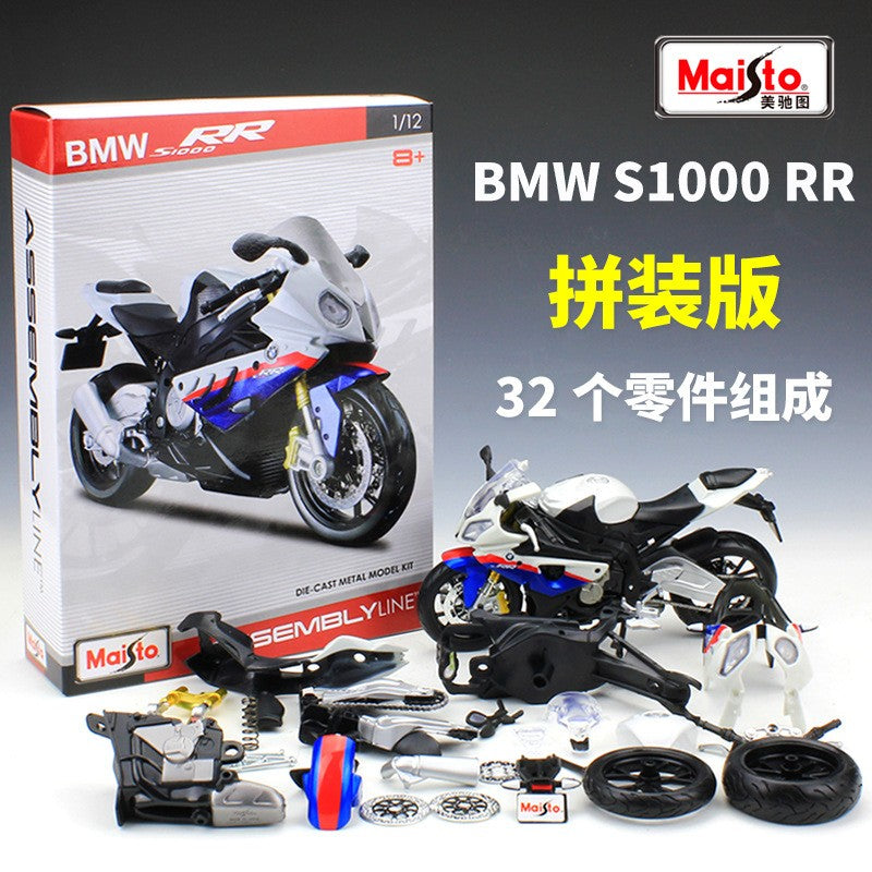Maisto 1:12 BMW S1000RR HONDA CBR 600 RR 1000 RR KTM 690 Duke YAMAHA YZ450F Assemble DIY Motorcycle Bike Model Toy New In Box